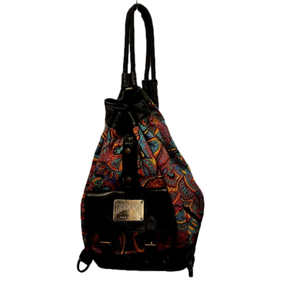 Convertible backpack by Tropical Sport. With leather embellishments